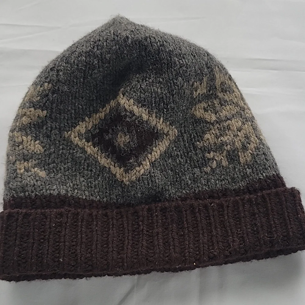 J. Crew Charcoal Knit Beanie